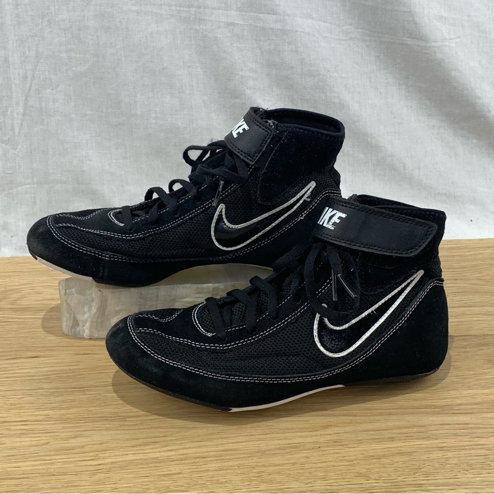 Nike Kids Black High-Top Sneakers